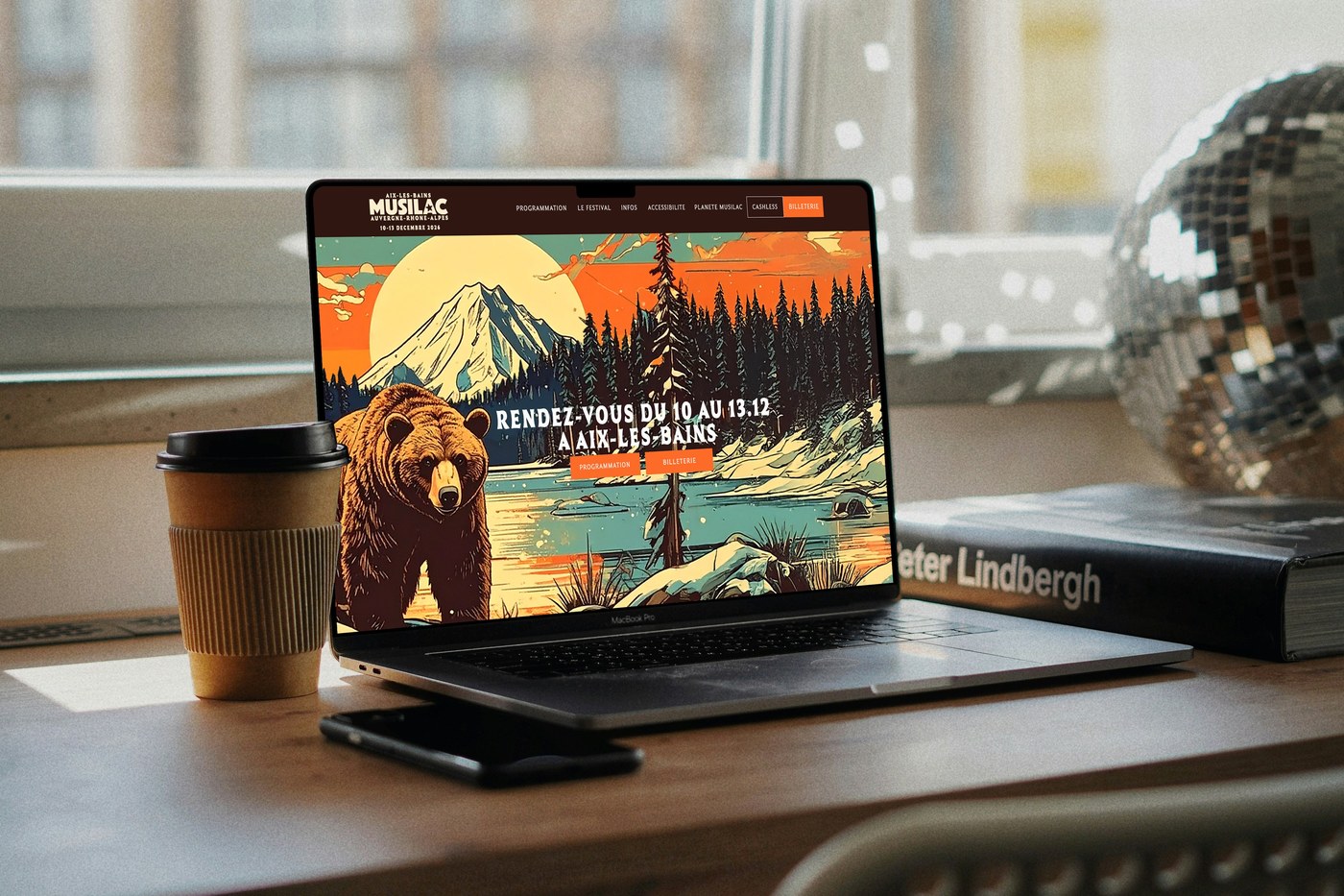Musilac — Site web