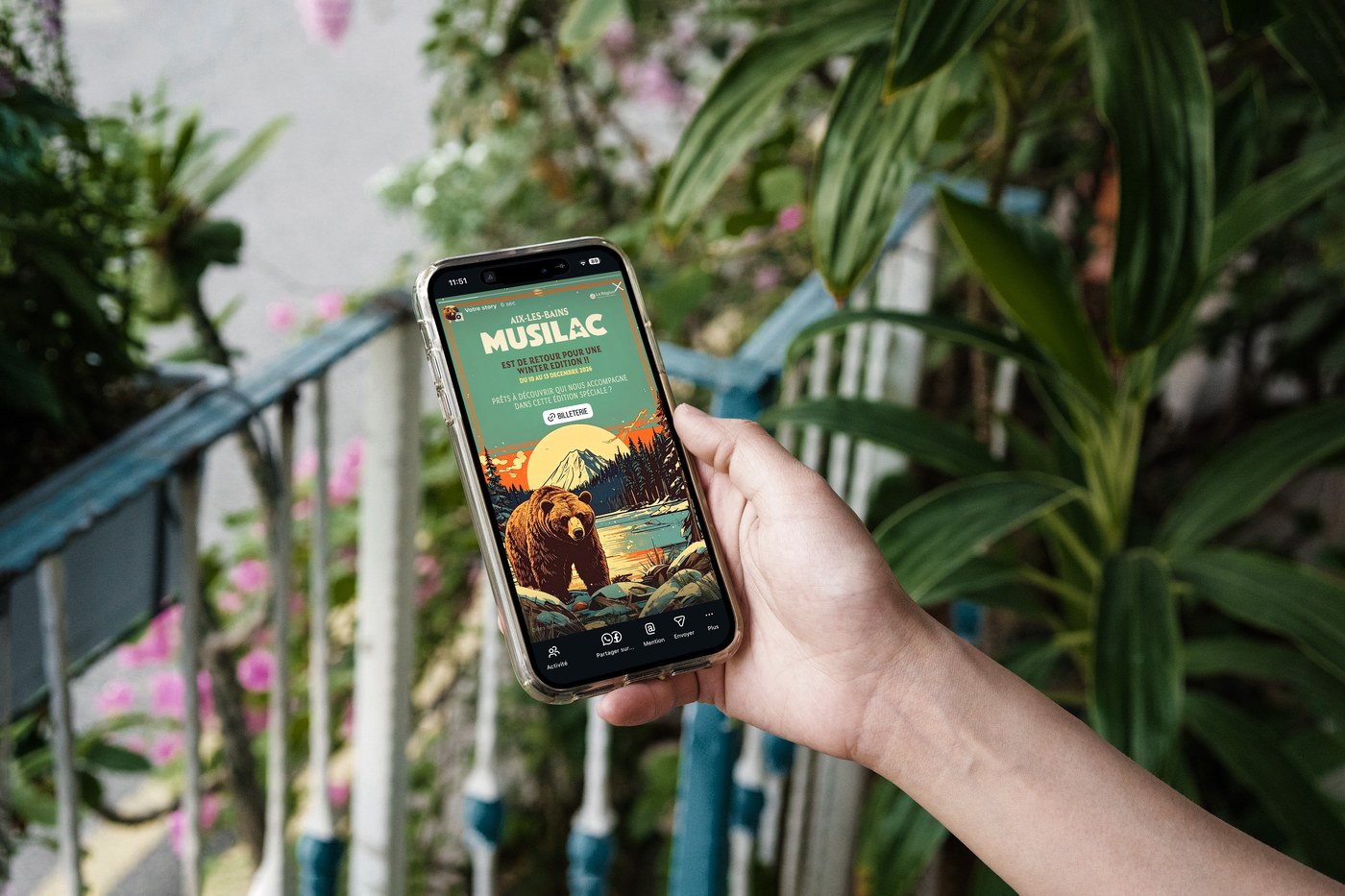 Musilac — Story Instagram